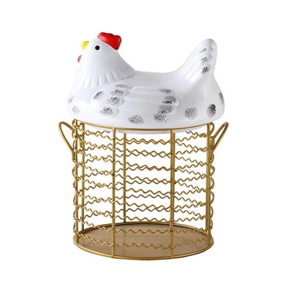 Fruit / Egg Storage Metal Basket Wire Kitchen Storage Holder Container for kitchen and home, Iron Basket Holder for Vegetables Style 5