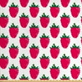 thumbnail image 1 of Ambesonne Fruit Fabric by the Yard Upholstery, Repetitive Raspberries Design, 2 Yards, Dark Pink Forest Green, 1 of 4