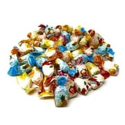Fruit Filled Hard Candy Bon Bons – Strawberry, Cherry, Pineapple, Orange & Lemon Flavors, 1 lb