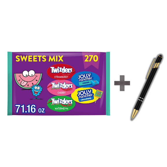 Fruit Flavored Candy, Variety Pack, Fun Size, 270 pcs