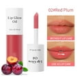 thumbnail image 1 of Fruit Flavored Lip Gloss Oil, Moisturizing Lip Oil, Long Lasting Color Display Lip Gloss, Nourishing Repairing Transparent Hydrating Lip Treatment, 1 of 5
