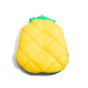 Big Joe Fruit Float No Inflation Needed Pool Lounger, Pineapple Double Sided Mesh, Quick Draining Fabric, 5 feet Big