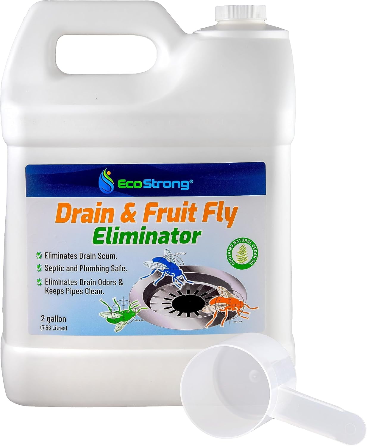 Fruit Fly Drain Treatment | Drain Fly Eliminator | All-Natural ...