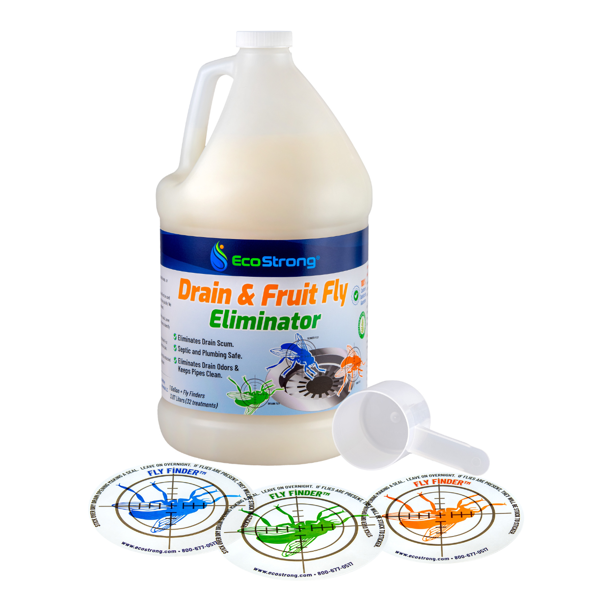 Fruit Fly & Drain Fly Killer - Simple & Safe Drain Gel Treatment – This ...