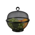 thumbnail image 1 of Fruit Fly Proof Fruit Bowl, Large Capacity Mesh Fruit Basket with Lid Coverblack, 1 of 5