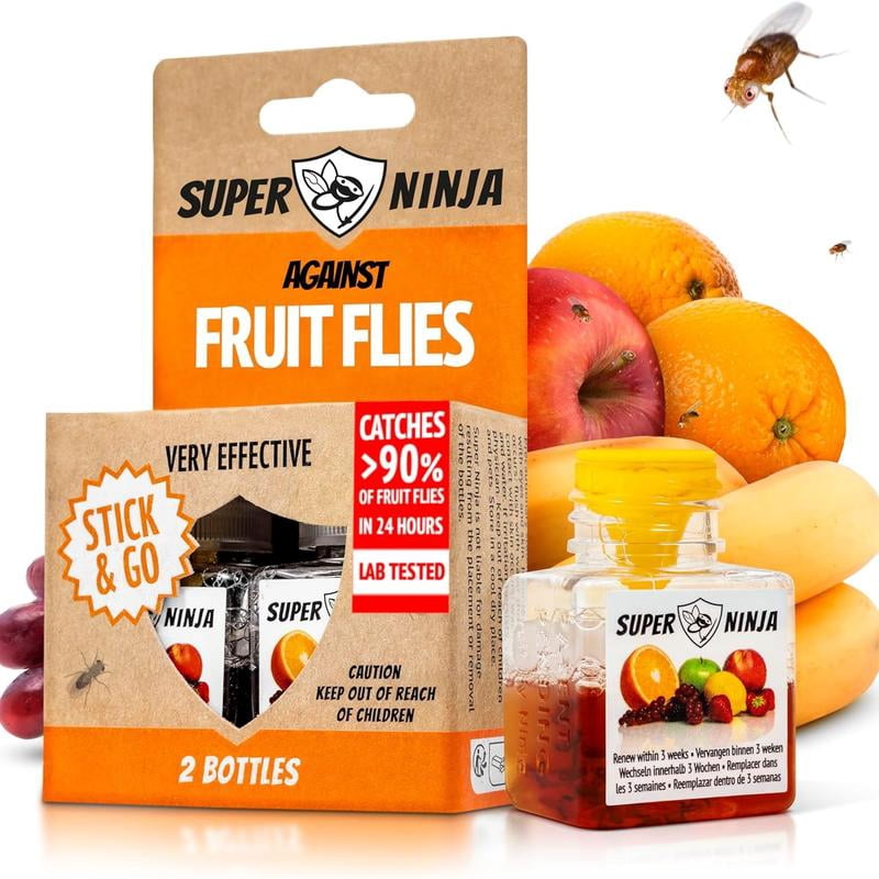 Picture of Fruit Fly Trap - Highly Effective Indoor Traps - Environmentally ...