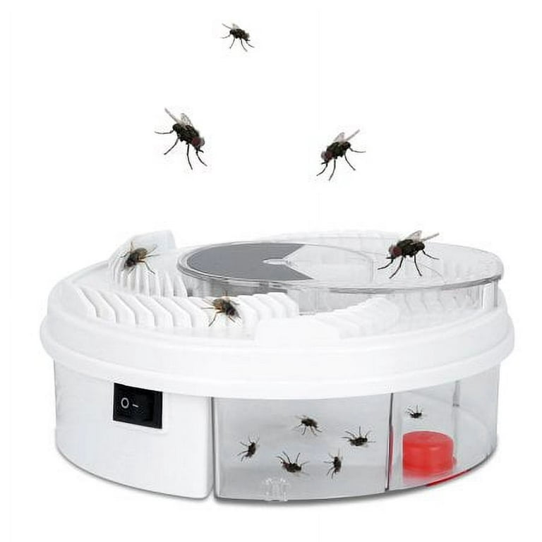 The Safer Home Indoor Plug-In Fly Trap From  Caught So Many Flies In  My Kitchen
