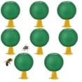 thumbnail image 1 of Fruit Fly Traps for Indoors,Happon 10 Sets Fly Gnat Trap for House Indoors Sticky Traps Catcher for Gnats Fungus Gnats Mosquito Catcher for Kitchen Outdoor Plants(Green), 1 of 5