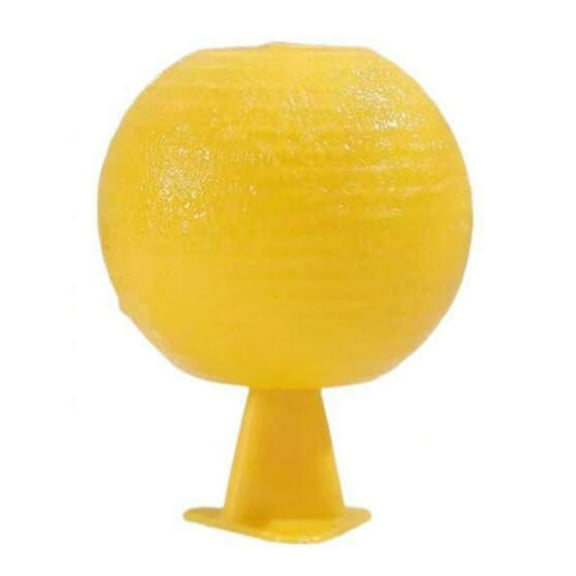 Fruit Fly Traps Sticky Fruit Fly Trap Ball Multifunction Sticky Sphere Trap Flying Insects Trap Citrus Shaped for Indoor Outdoor (No Rod)