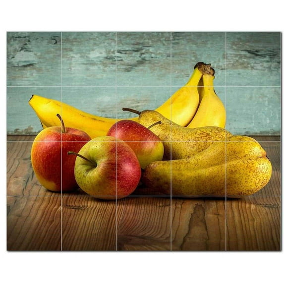 Fruit Food Ceramic Tile Mural Kitchen Backsplash Bathroom Shower, 400628-XL54