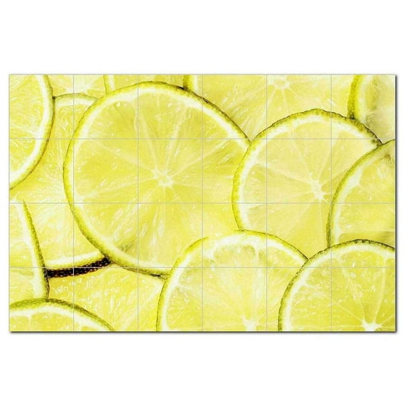 Fruit Food Ceramic Tile Mural Kitchen Backsplash Bathroom Shower, 400648-XL64