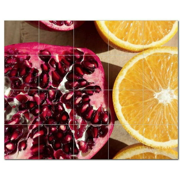 Fruit Food Ceramic Tile Mural Kitchen Backsplash Bathroom Shower, 400660-XL54