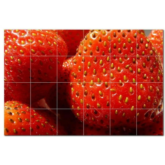 Fruit Food Ceramic Tile Mural Kitchen Backsplash Bathroom Shower, 400673-XL64