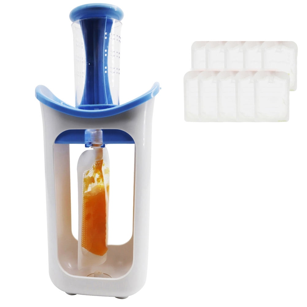 Fruit Food Squeezing Station Baby Fruit Juice Food Maker with 10
