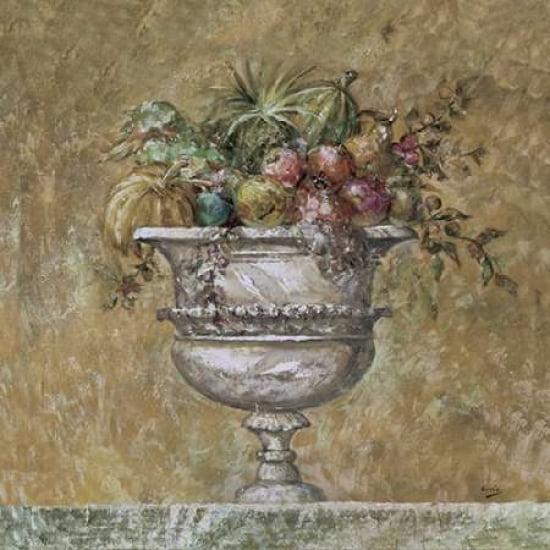 Fruit Fresco l Canvas Art - Ucello (24 x 24)
