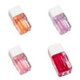 Fruit Glossy Pearlescent Plumping Lip Oil,Shimmer Mini Lip Gloss Lip
