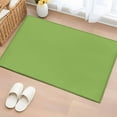thumbnail image 1 of Fruit Green 2x3 Door Mat Rug, Farmhouse Solid Green Color Modern Art Non-Skid Rubber Backing Large Rectangle Rugs - Living Room Bedroom Home Office, Indoor Floor Mat Carpets Washable Rug, 1 of 9