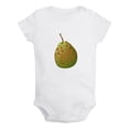 thumbnail image 1 of Fruit Guava Image Print Rompers For Babies, Newborn Baby Unisex Bodysuits, Infant Jumpsuits, Toddler 0-24 Months Kids One-Piece Oufits (White, 6-12 Months), 1 of 4