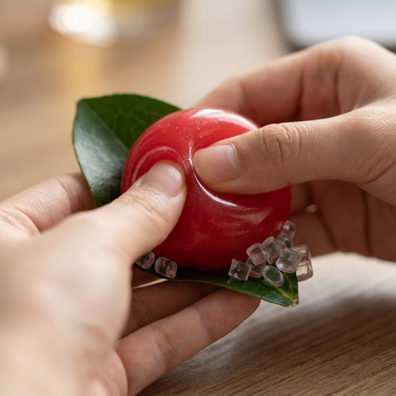 Fruit Gummy Squishy Candy Theme Stress Relief Sensory Squeeze Fidget for Adults Anxiety Relief & Hand Exercise, Perfect for Home Office Daily Relax