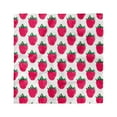 thumbnail image 1 of Fruit Head Scarf, Repetitive Raspberries Design, Head Wrap, 3 Sizes, by Ambesonne, 1 of 2