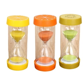 Fruit Hourglass Set Timer 5 Minutes Timing Hourglass Home Decoration Accessories Children'S Jewelry