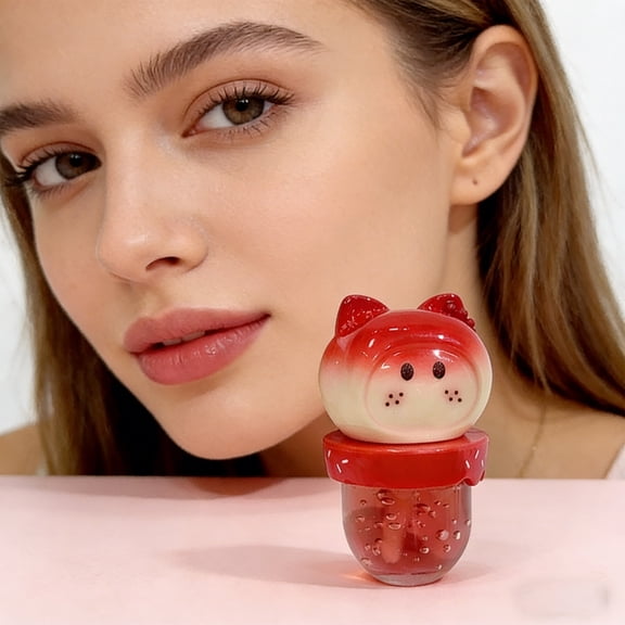 Fruit Infused Lip Oil Hydrating Lip Gloss Nourishing Lip Care For Soft Looking Lips Light Weight NonSticky