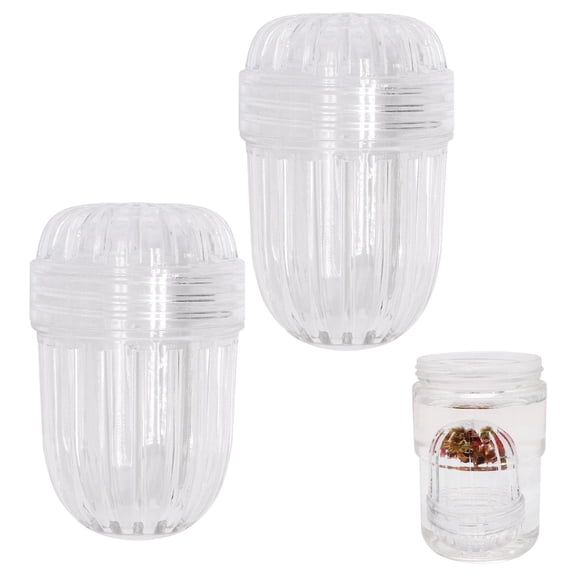 Fruit Infuser Insert, 3"×2" Clear Tea Infuser Bottle Ball for Wide Mouth Bottles, Water Bottle Infuser Insert for Loose Leaf Tea, Floral Tea, Coffee, Fruit