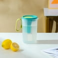 thumbnail image 1 of Fruit Infuser Water Pitcher, BPA Free Plastic Jug with Removable Strainer, Shatterproof Pitcher for Iced Tea, Lemonade & Cold Brew, Dishwasher Safe Clearance!, 1 of 8