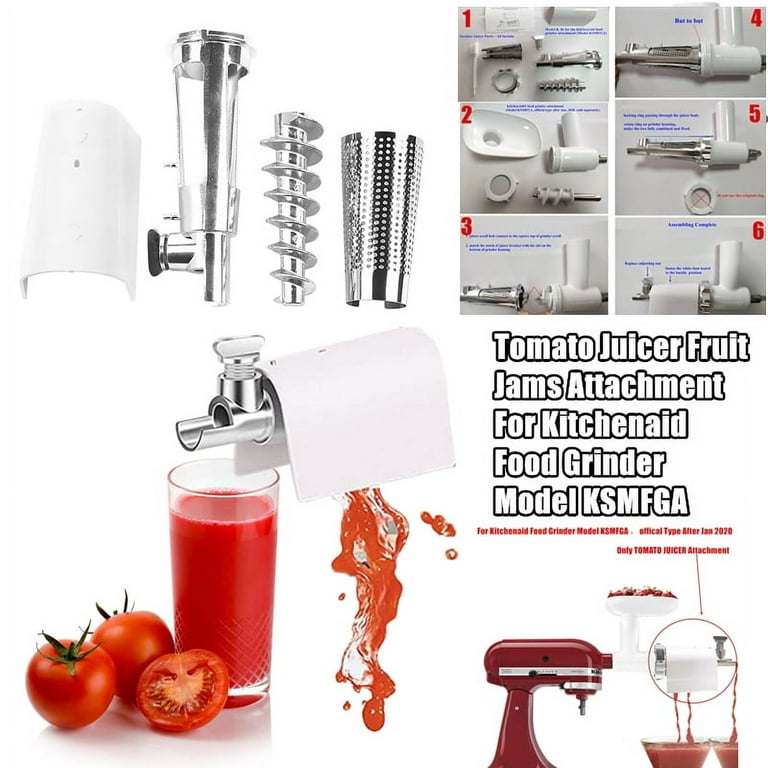 Fruit Vegetable Strainer TOMATO JUICER Attachment Food Meat Grinder  Attachment For KitchenAid Stand Mixer 