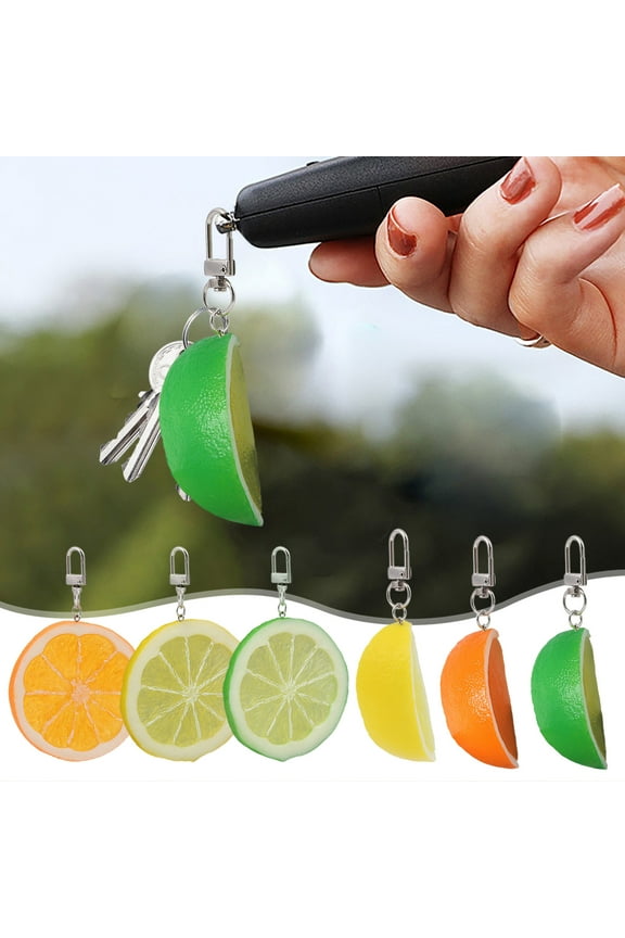 Fruit Keychain with Cute Designs for Backpack, Keys, and Gifts – Durable, Fun Accessory for , Students, and Couples