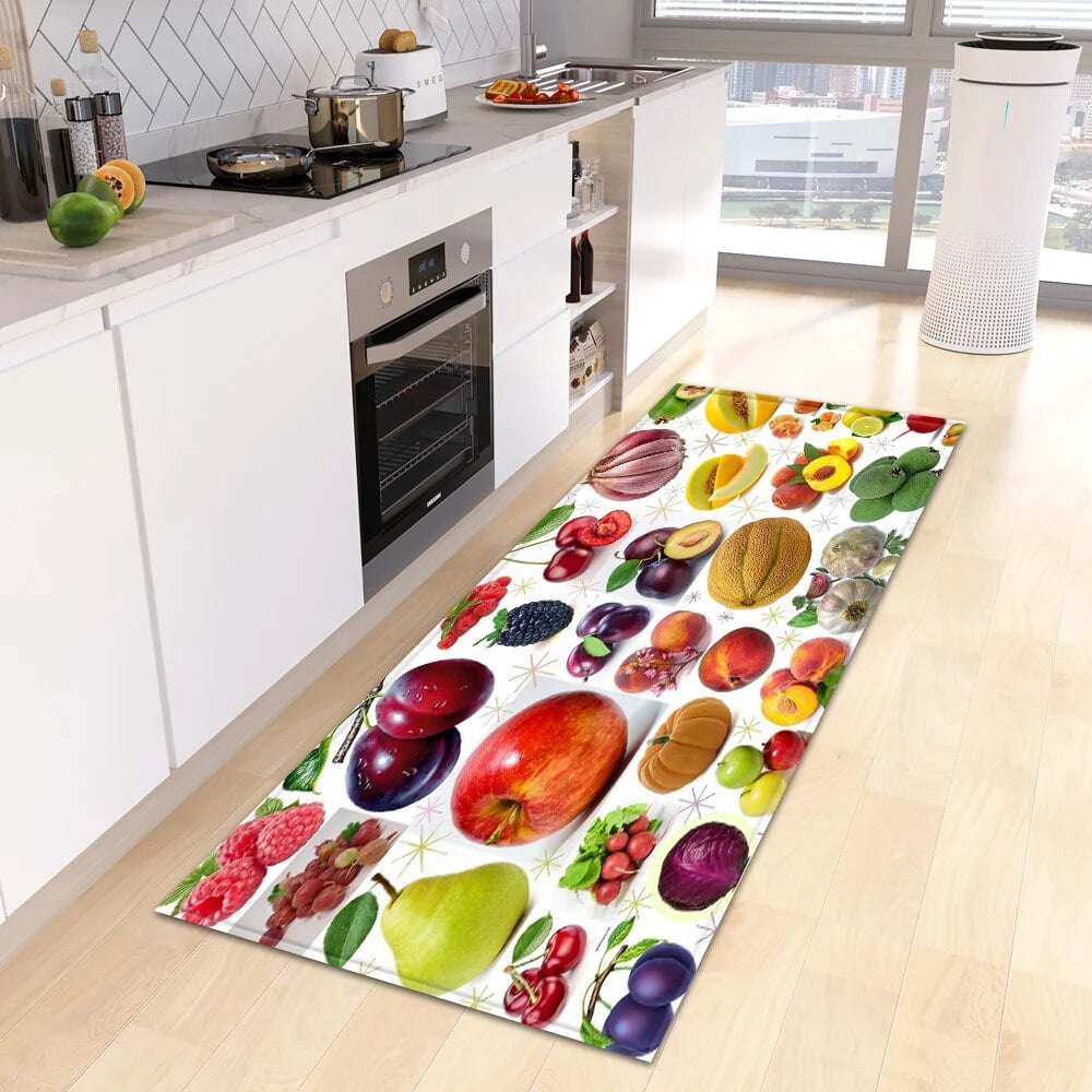 Fruit Kitchen Rug Home Entrance Doormat Living Room Children Bedroom ...