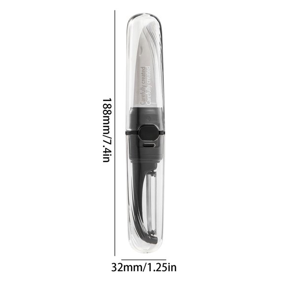 Fruit Knife, Peeling Knife, Scraper - Household Folding Multi-Function Dual-Head 2-in-1 Portable Fruit Peeler