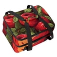 thumbnail image 1 of Fruit Large Capacity Double Layered Insulated Refrigerated Lunch Bag with Two Compartments, Carry Handle - 7.1x11.4x16.1 Inches, 1 of 6