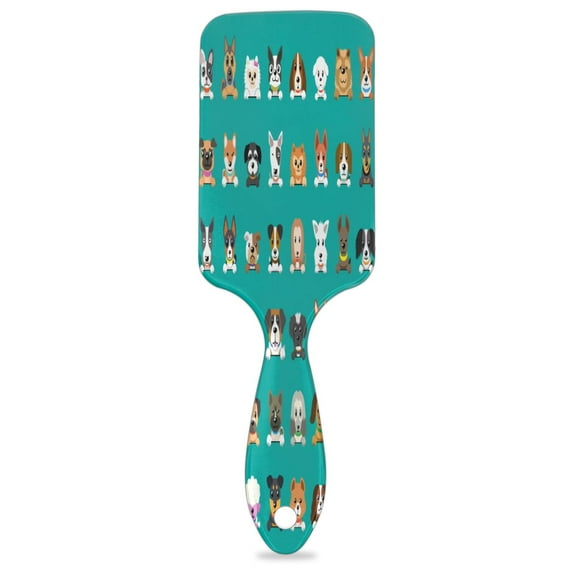 Fruit Lemons Hair Brush Detangler Brush with Nylon Bristle for Thick Curly Thin Long Short Wet or Dry Hair Adds Shine and Makes Hair Health Paddle Hairbrush for Women Men