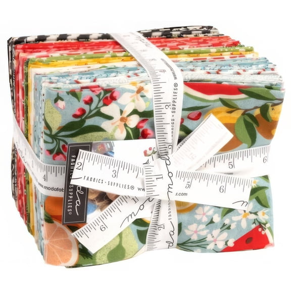Fruit Loop Fat Quarter Bundle by BasicGrey Moda Precuts 30 Pcs