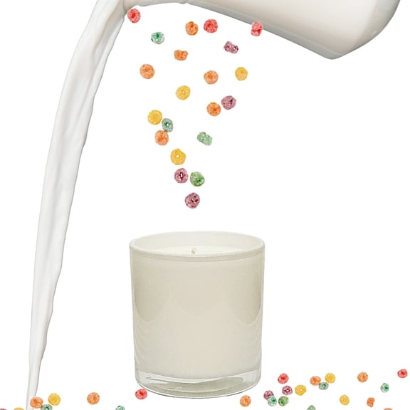 Fruit Loops Breakfast Cereal Candle