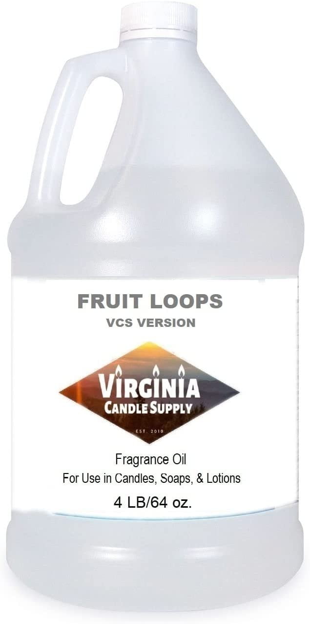 Fruit Loops Fragrance Oil Our Version of The Brand Name 64 oz Bottle for Candle Making, Soap Making, Tart Making, Room Sprays, Lotions, Car Fresheners, Slime, Bath Bombs, Warmers