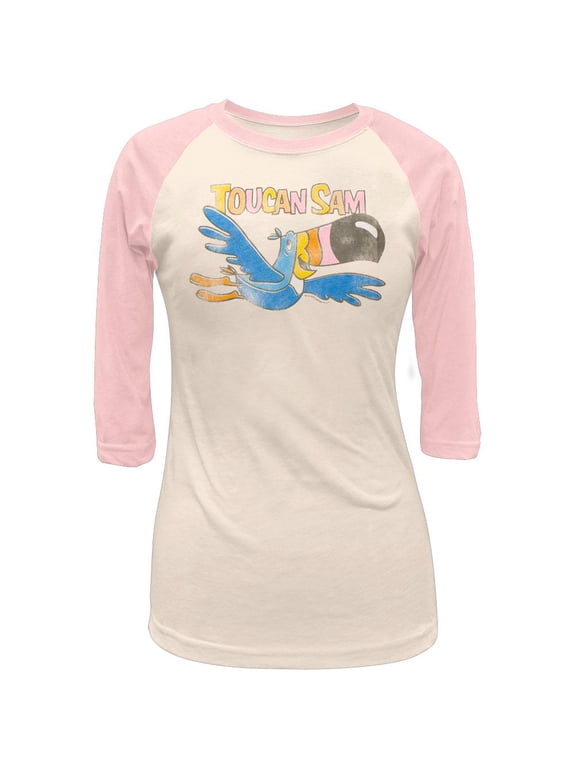Fruit Loops - Sam Juniors Raglan - Medium