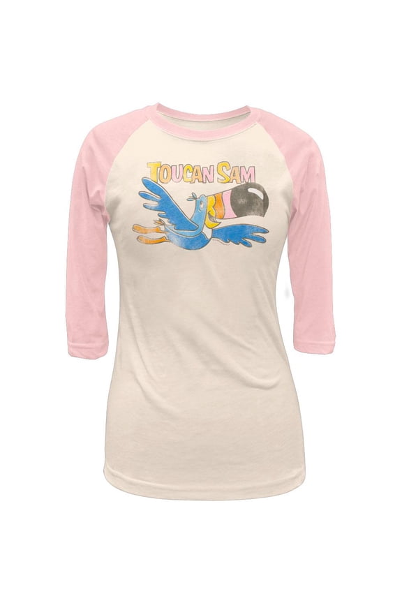 Fruit Loops - Sam Juniors Raglan - Medium