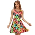 thumbnail image 1 of Fruit Loops Sundress Sleeveless Dress Summer Women Clothes Dress for Women Dresses, 1 of 7