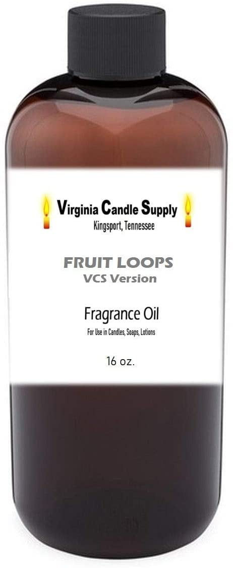 Fruit Loops Type Fragrance Oil 16 oz Bottle for Candle Making