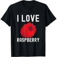 thumbnail image 1 of Fruit Lover, Raspberry Lover, I Love Raspberry T-Shirt, 1 of 4