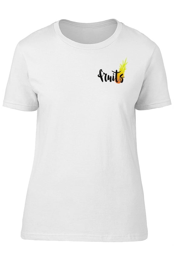 Fruit Lovers, Pocket Pineapple T-Shirt Women -Image by Shutterstock, Female x-Large