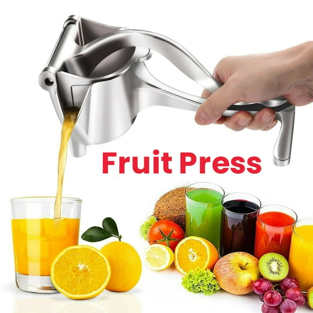 Fruit Manual Juicer, Heavy Duty Juice Press Squeezer, Fruit Press