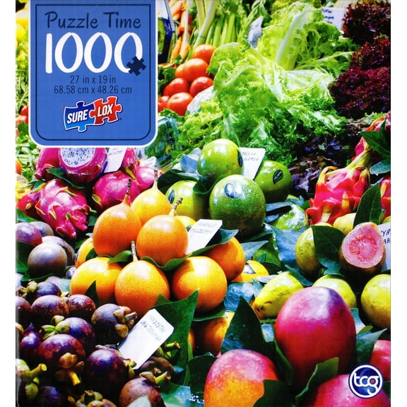 Fruit Market 1000 Piece Puzzle