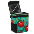 thumbnail image 1 of Fruit Mini Trash Can for Car: Foldable, with Lid, Leak-Proof, Hanging Storage Bag - Car Garbage Can, 1 of 6