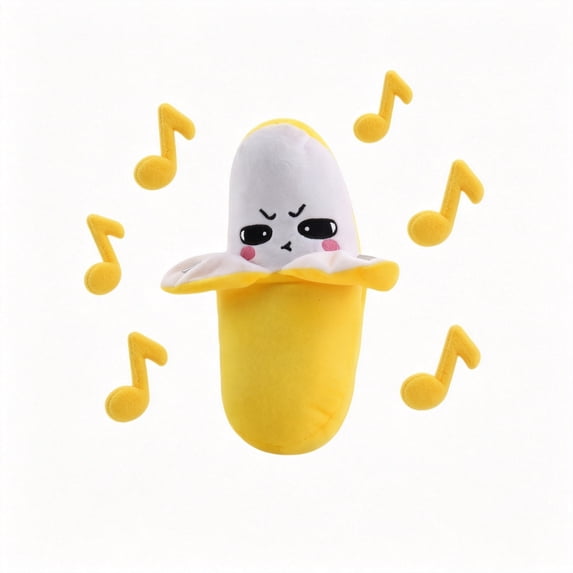 Fruit Music Rhythm Toy,Interactive Touch Sensor Sound Toy,Rechargeable Musical Entertainment Toy,Handheld Rhythm Response Figure,Portable Audio Play Toy,Interactive Music Activity Toy