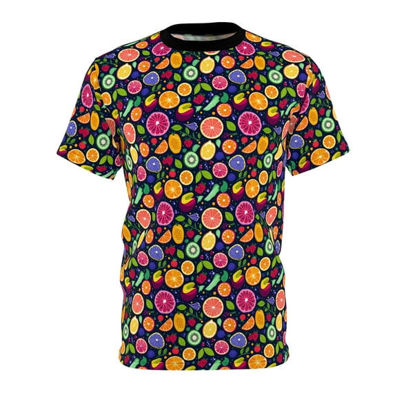 Fruit Neon AOP T-Shirt Short Sleeve Allover Bright Fruity
