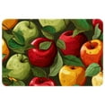 thumbnail image 1 of Fruit Non-Slip Polyester Office Rug, Machine Washable Chair Rug - for Office Spaces, 1 of 6