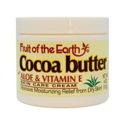 Fruit Of The Earth Cocoa Butter Skin Care Cream 4 Oz.,Pack of 12